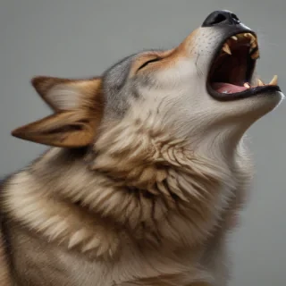 wolf howl png