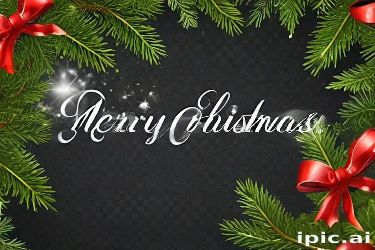 merry christmas transparent