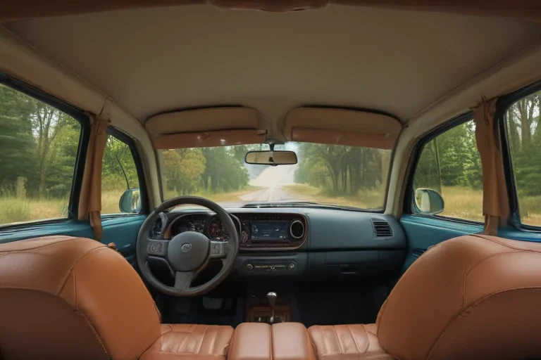 inside a car background