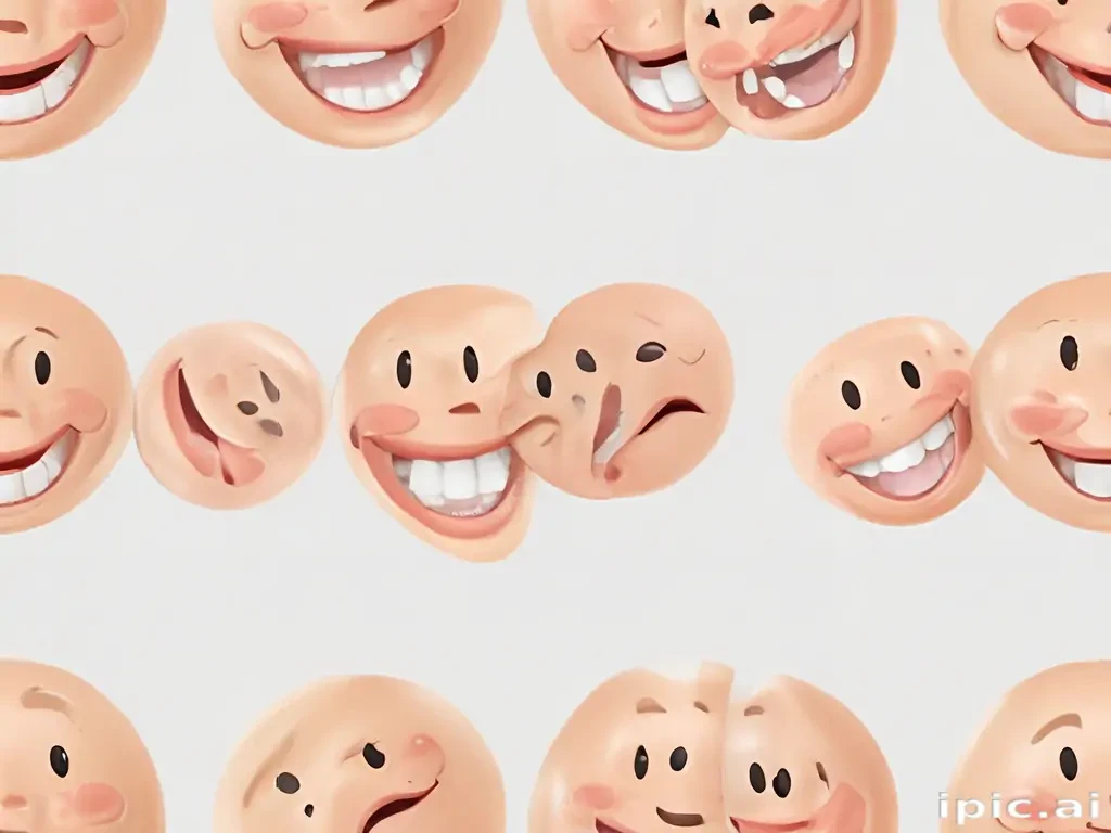 happy face transparent background