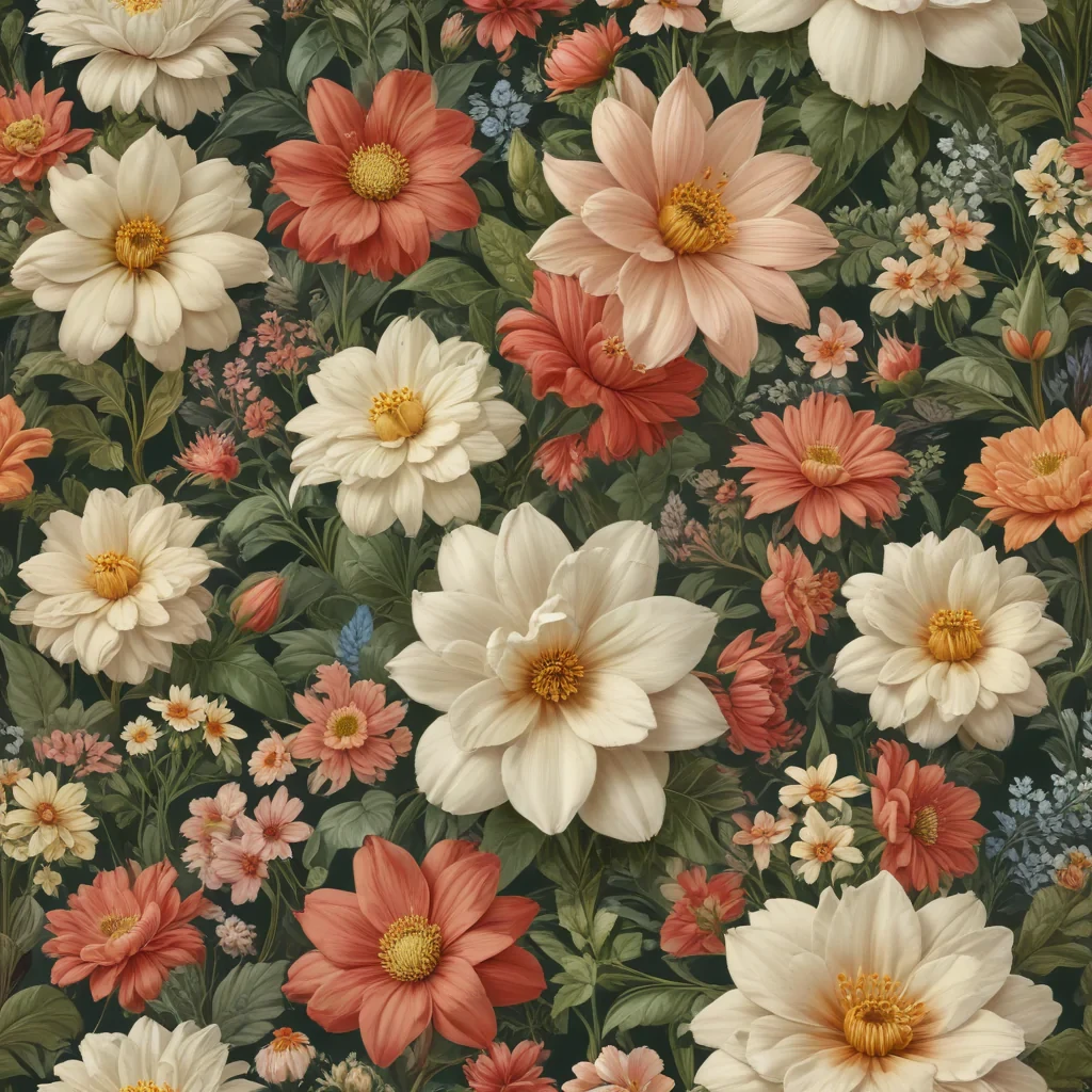 vintage flower illustration