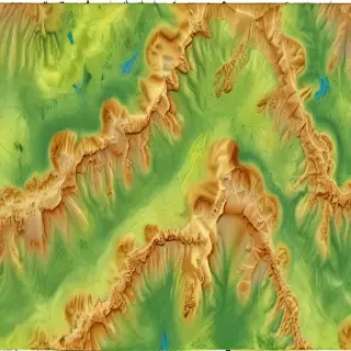 topography png