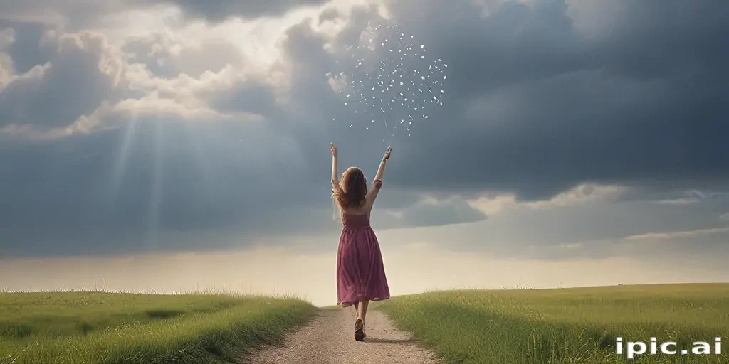 letting go images