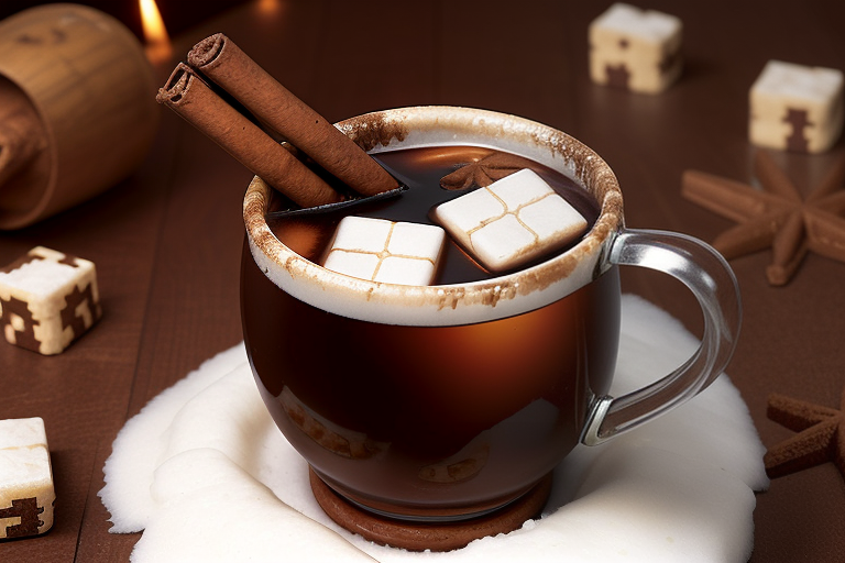 hot rum mixture crossword clue