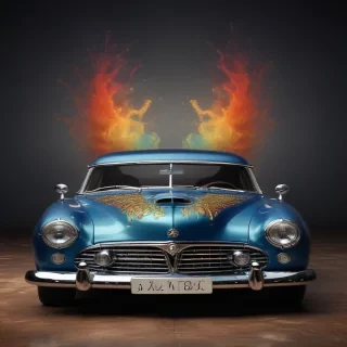 car no background