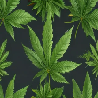 marijuana leaf transparent background