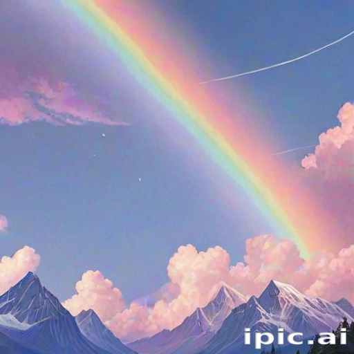 aesthetic rainbow wallpaper