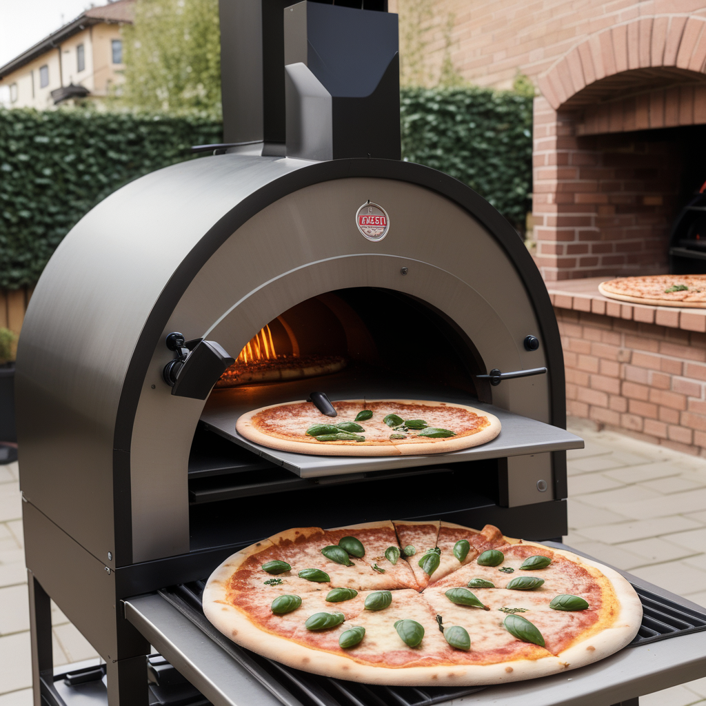 how hot are pizza ovens
