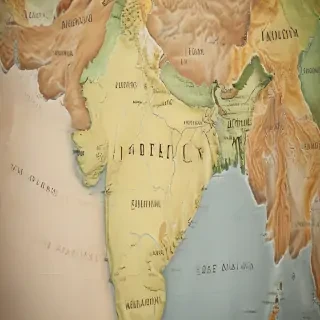 map of india
