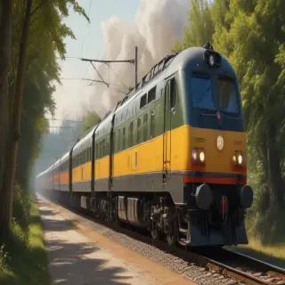 train sketch