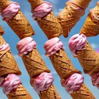 ice cream cone photo