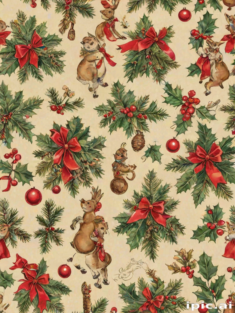 free printable vintage christmas pictures