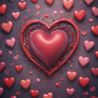 hearts iphone wallpaper