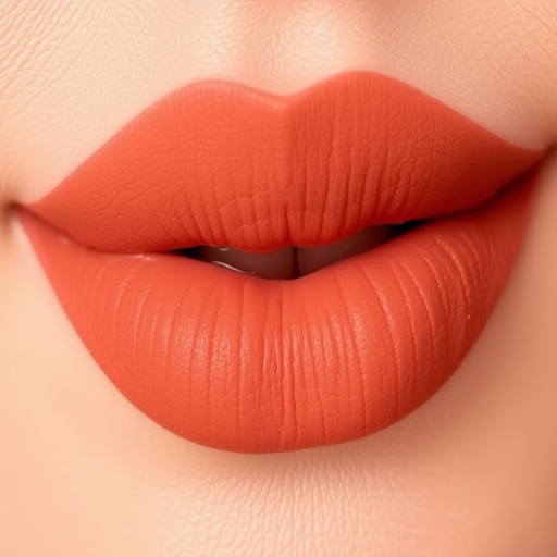 Matte terracotta lips with a suede-like texture, named "Desert Bloom," offer a warm, earthy tone and a comfortable, non-drying formula