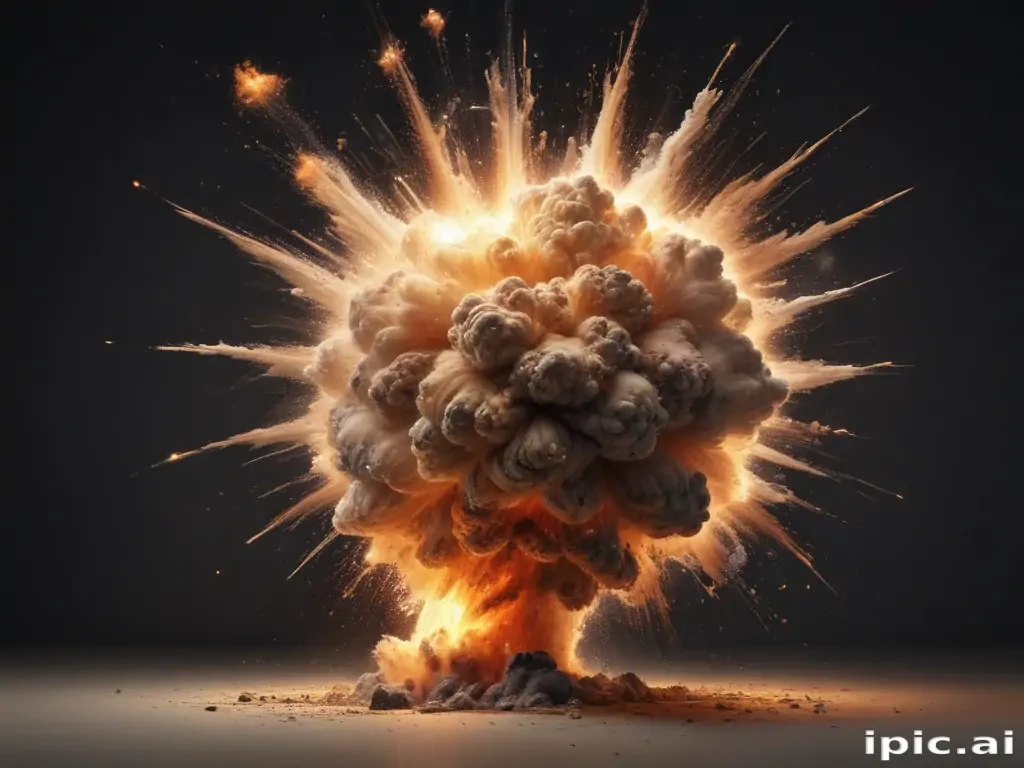 explosion transparent background