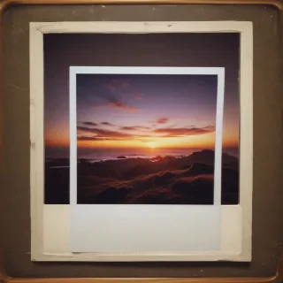 polaroid photo frame png