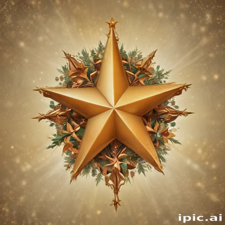 christmas star clip art