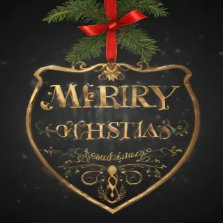 text merry christmas png