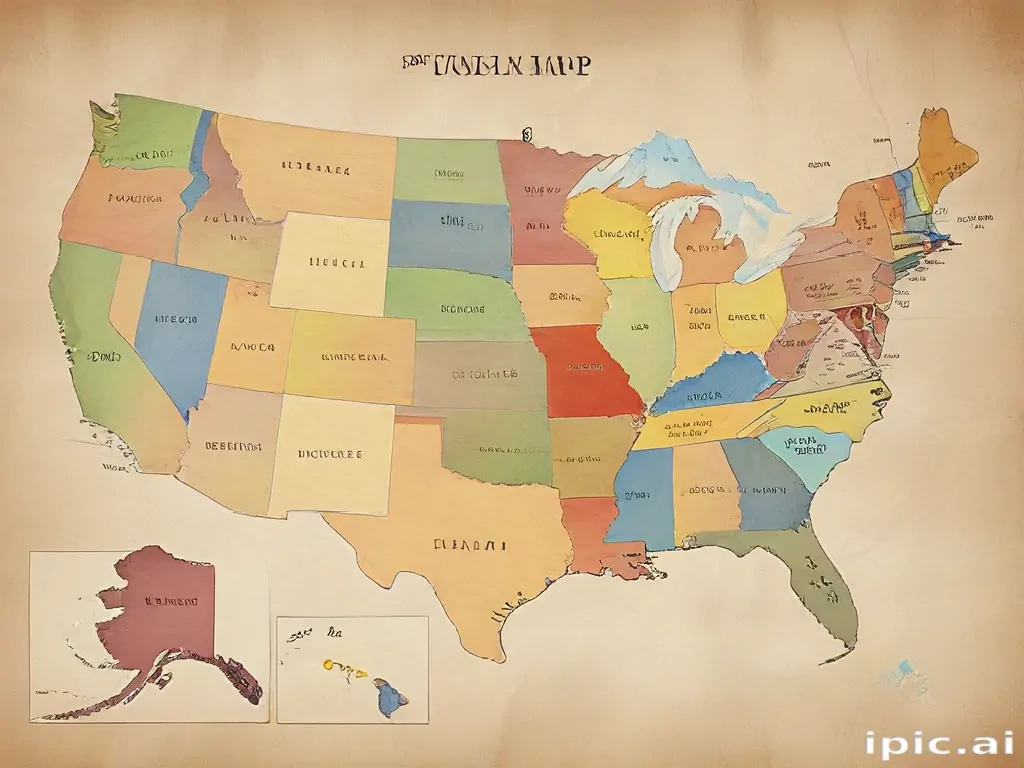 u.s. map