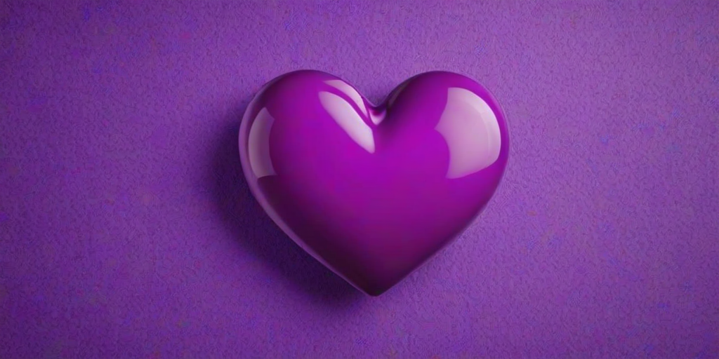 heart purple wallpaper