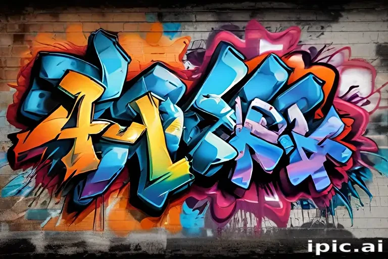 graffiti art background