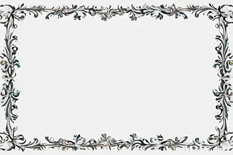 aesthetic border png