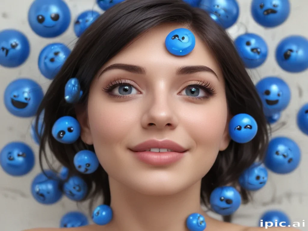 blue emoji