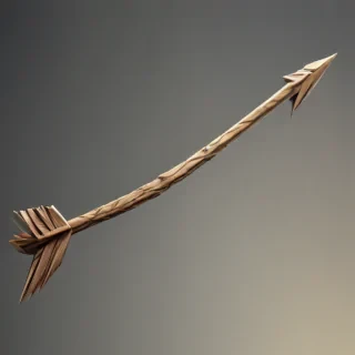 drawn arrow