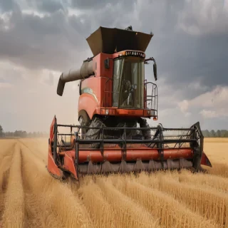 combine harvester