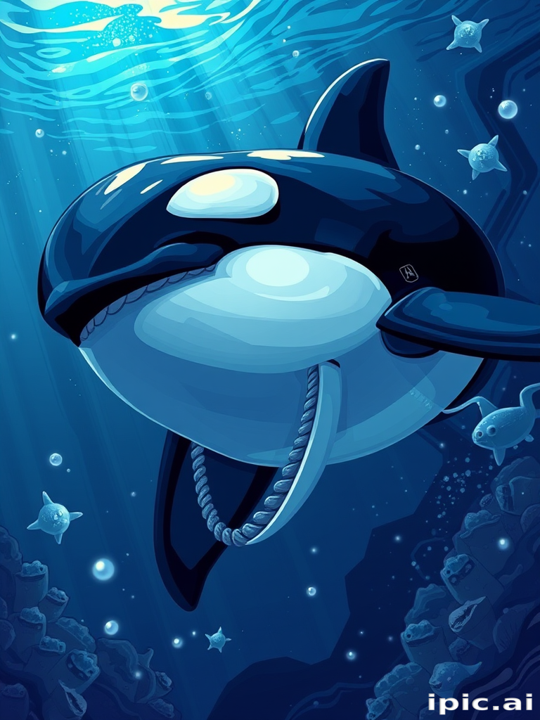 wallpaper orca