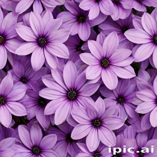 purple flowers transparent background