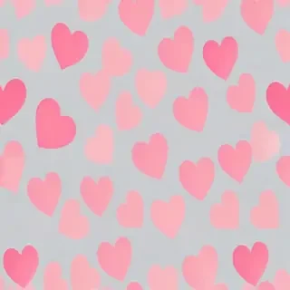 pink heart transparent