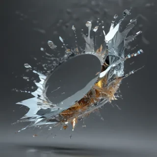 glass shattering png