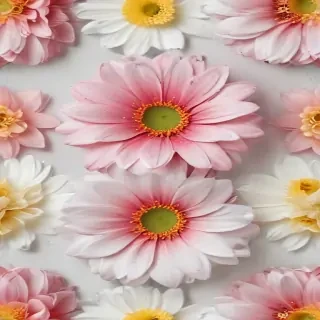 flower with white background