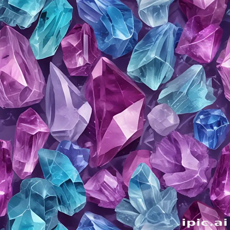 crystals background