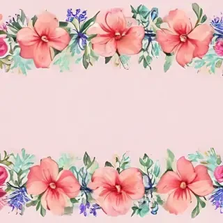 clipart borders flowers