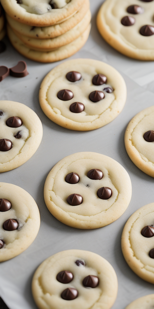 chocolate chip and sugar cookies