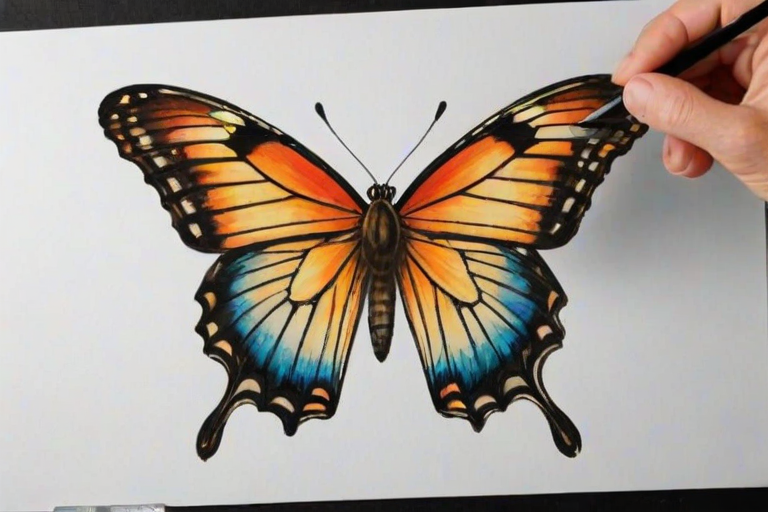 butterfly images to draw