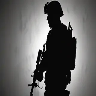 soldier silhouette
