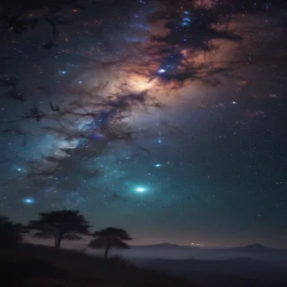 aesthetic stars background