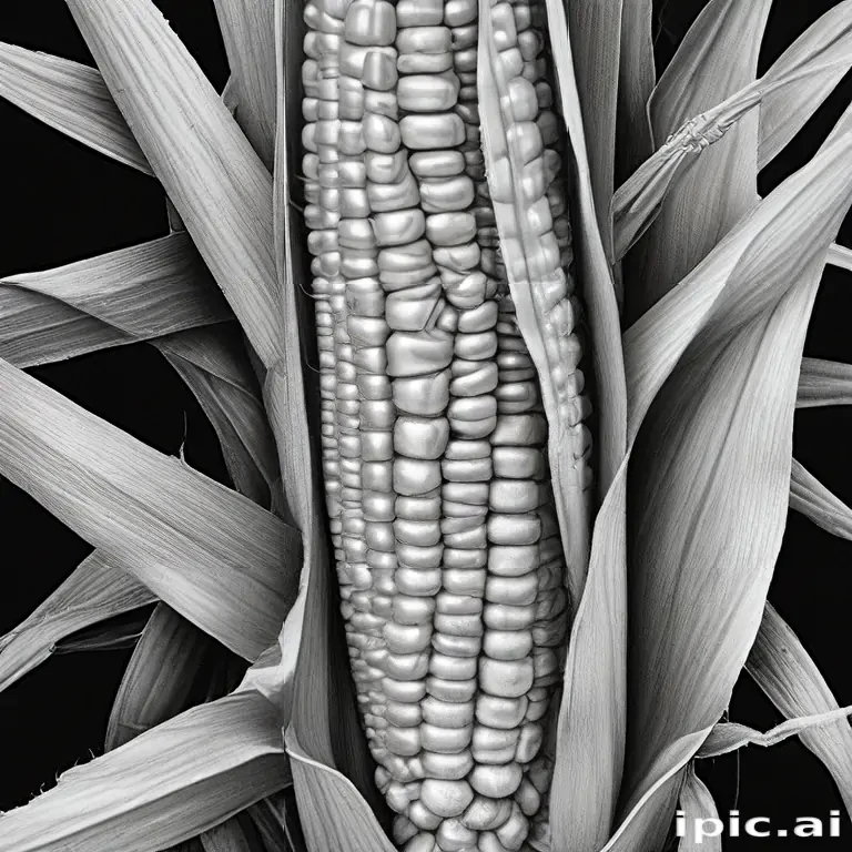 corn drawing