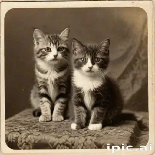 vintage pictures of cats