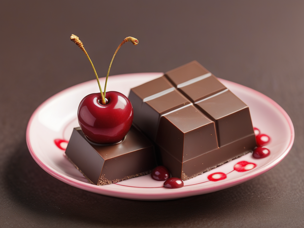 chocolate with a cherry inside