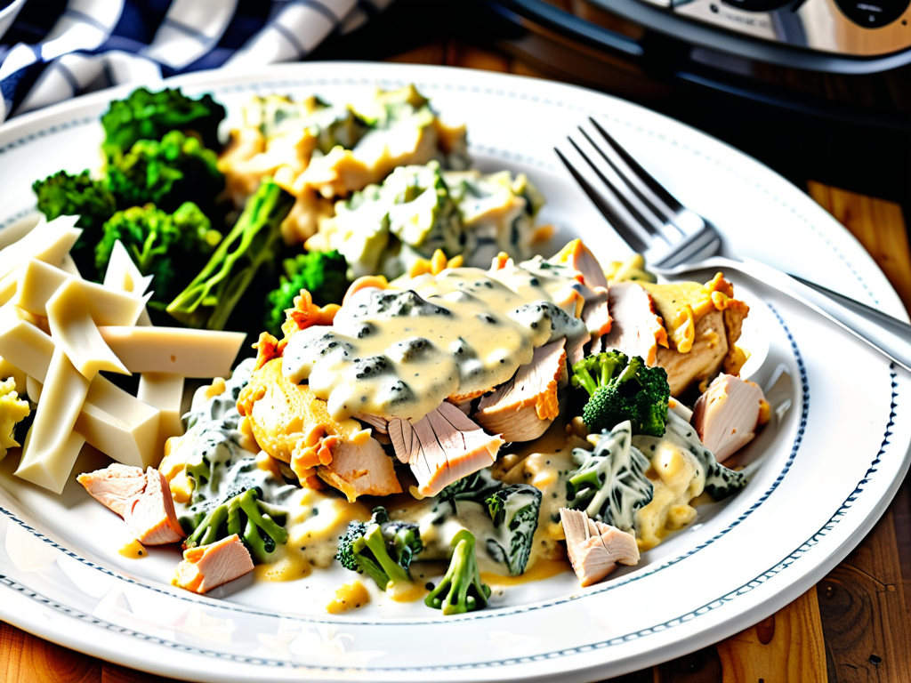 chicken divan in slow cooker