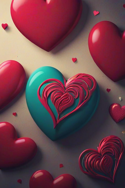 hearts iphone wallpaper