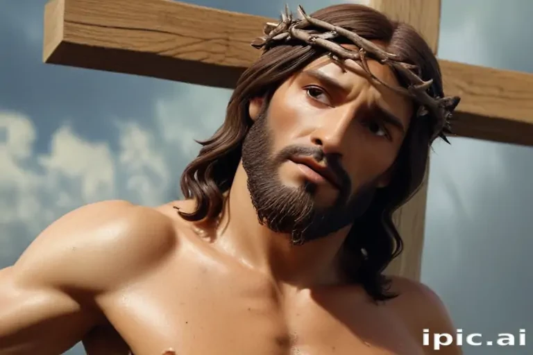 pics of jesus on the cross