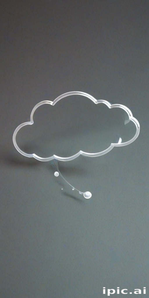 transparent thought bubble