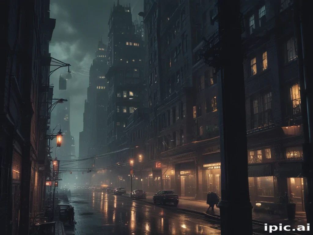 dark city aesthetic