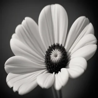 flower images black and white