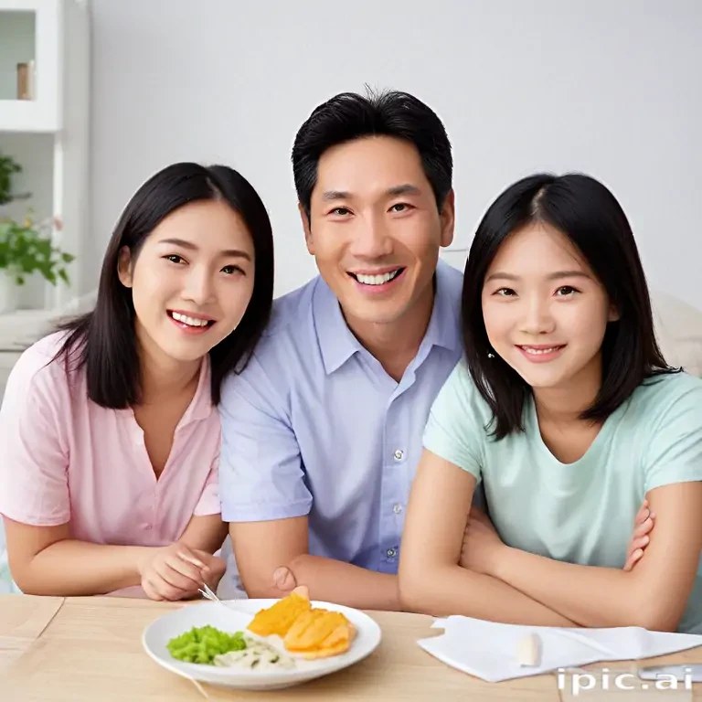 free use asian family